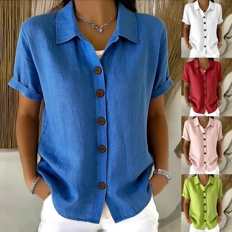 Embroidery Online - Женские элегантные летние топы из хлопка