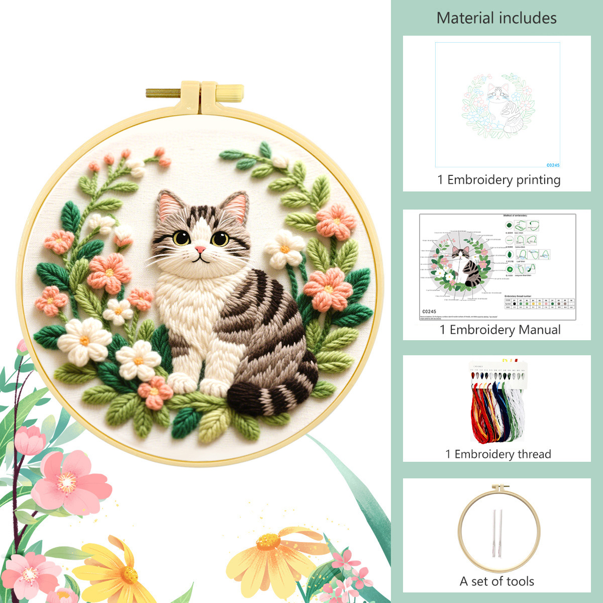 Набор для вышивания своими рук – обзор и цена Embroidery Meaning