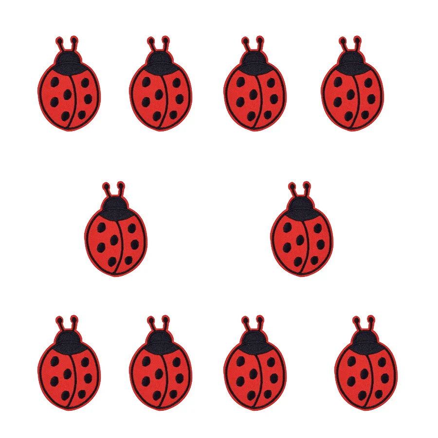 Патчи для одежды с аппликацией – обзор и цена Embroidery Lady Bug